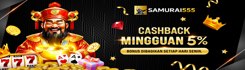 Cashback Mingguan 5%